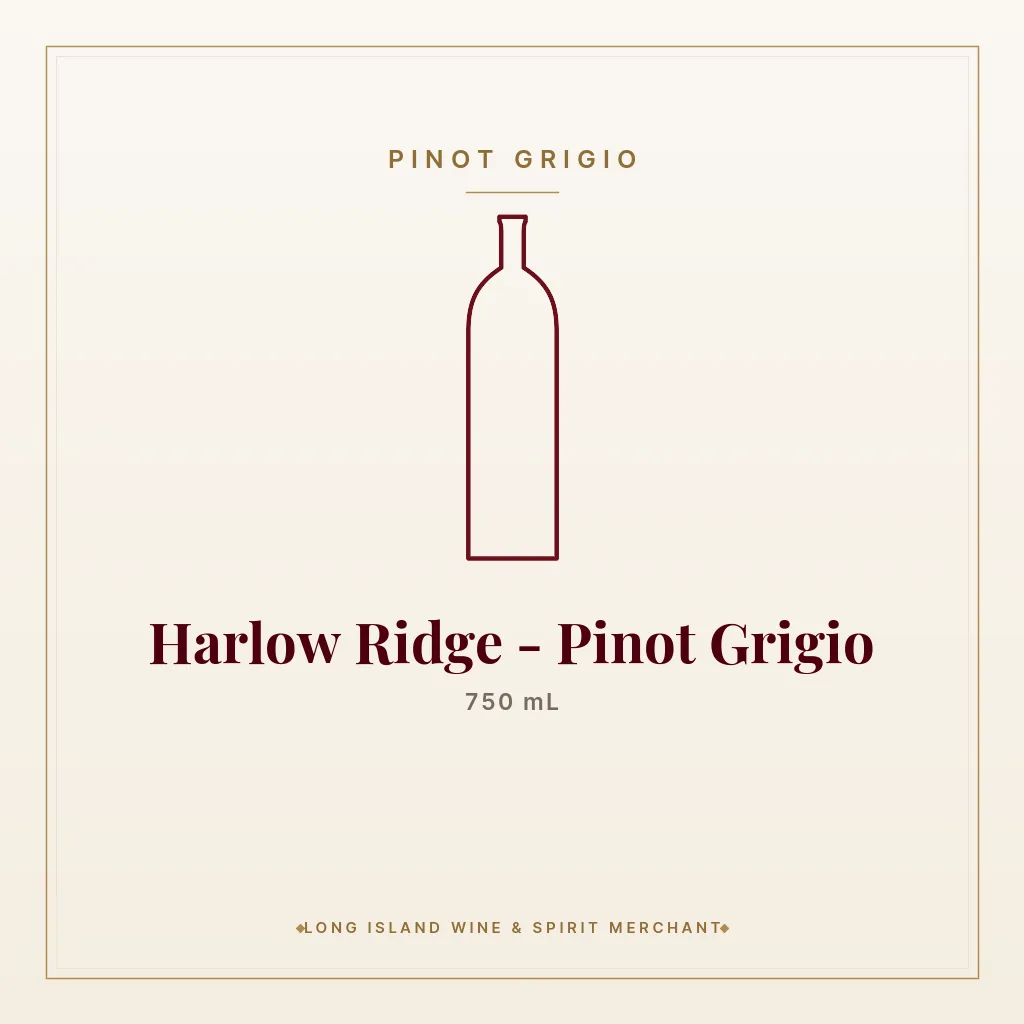 Harlow Ridge - Pinot Grigio 750 mL - Pinot Grigio