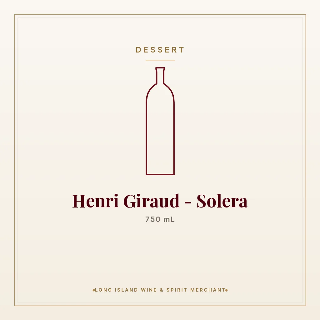 Henri Giraud - Solera 750 mL - Dessert