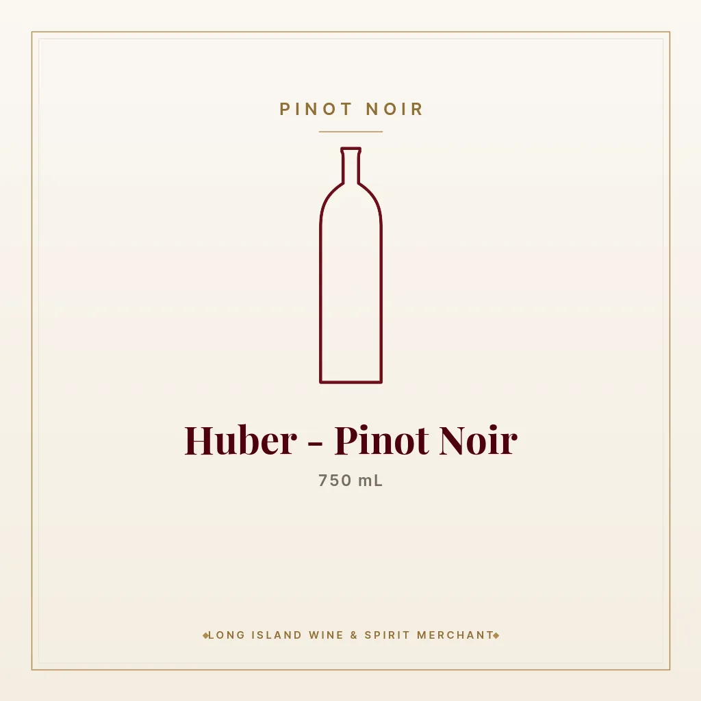 Huber - Pinot Noir 750 mL - Pinot Noir