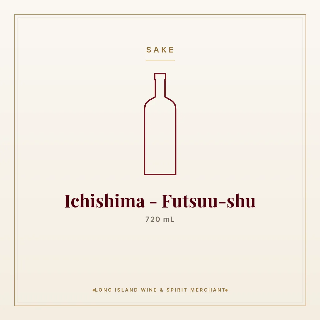 Ichishima - Futsuu-shu 720 mL - Sake