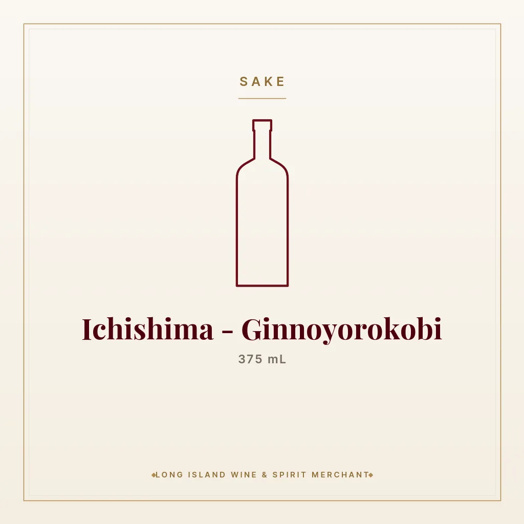 Ichishima - Ginnoyorokobi 375 mL - Sake