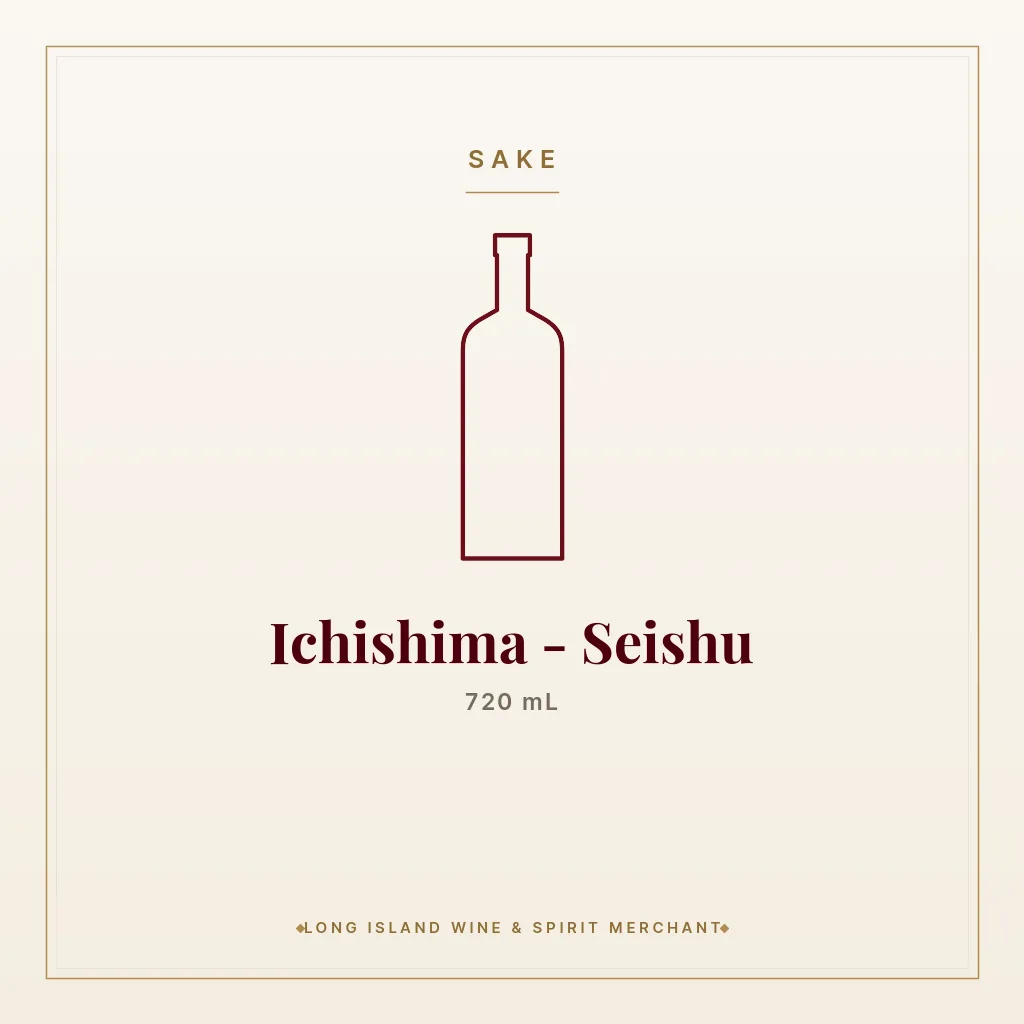 Ichishima - Seishu 720 mL - Sake