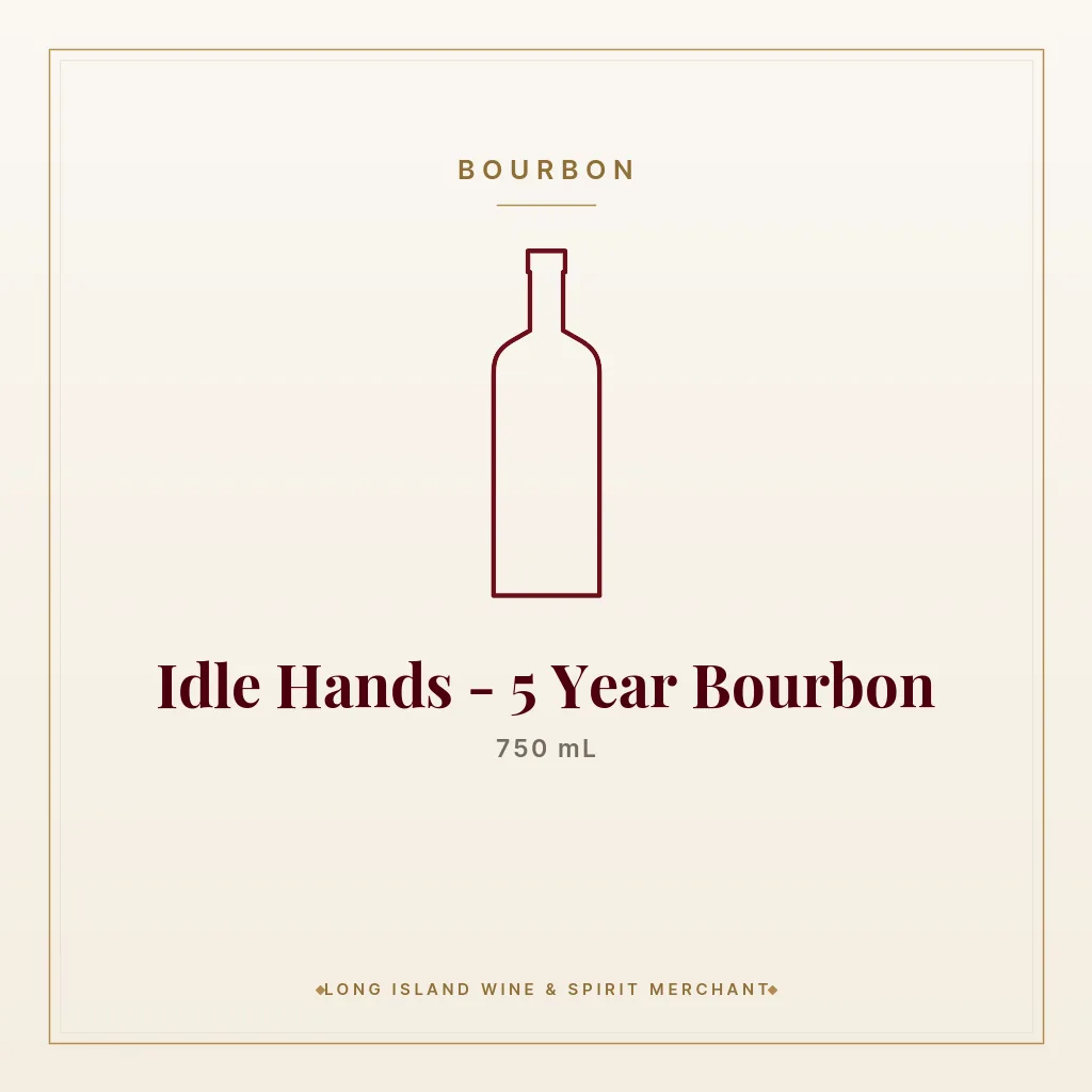 Idle Hands - 5 Year Bourbon 750 mL - Bourbon