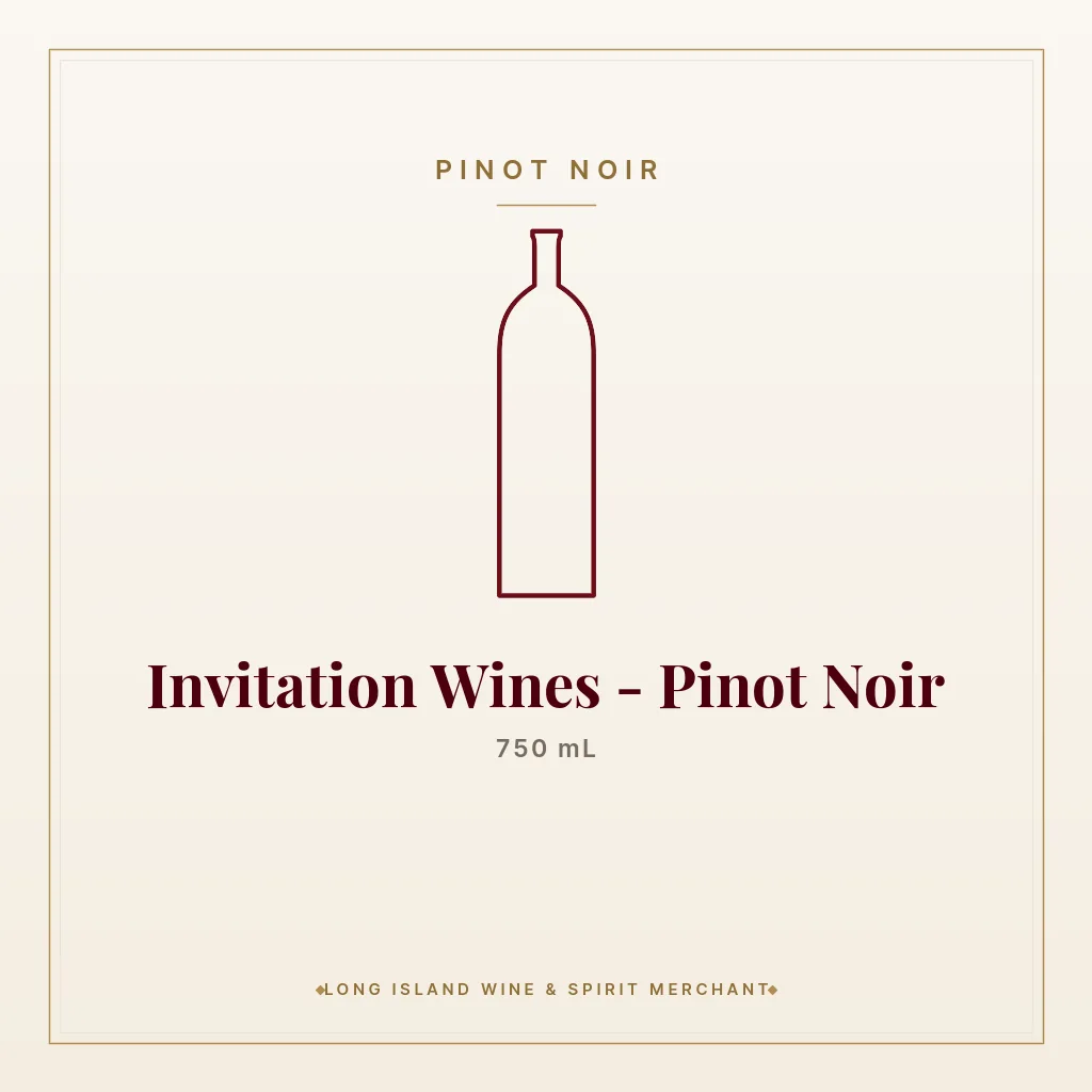 Invitation Wines - Pinot Noir 750 mL - Pinot Noir