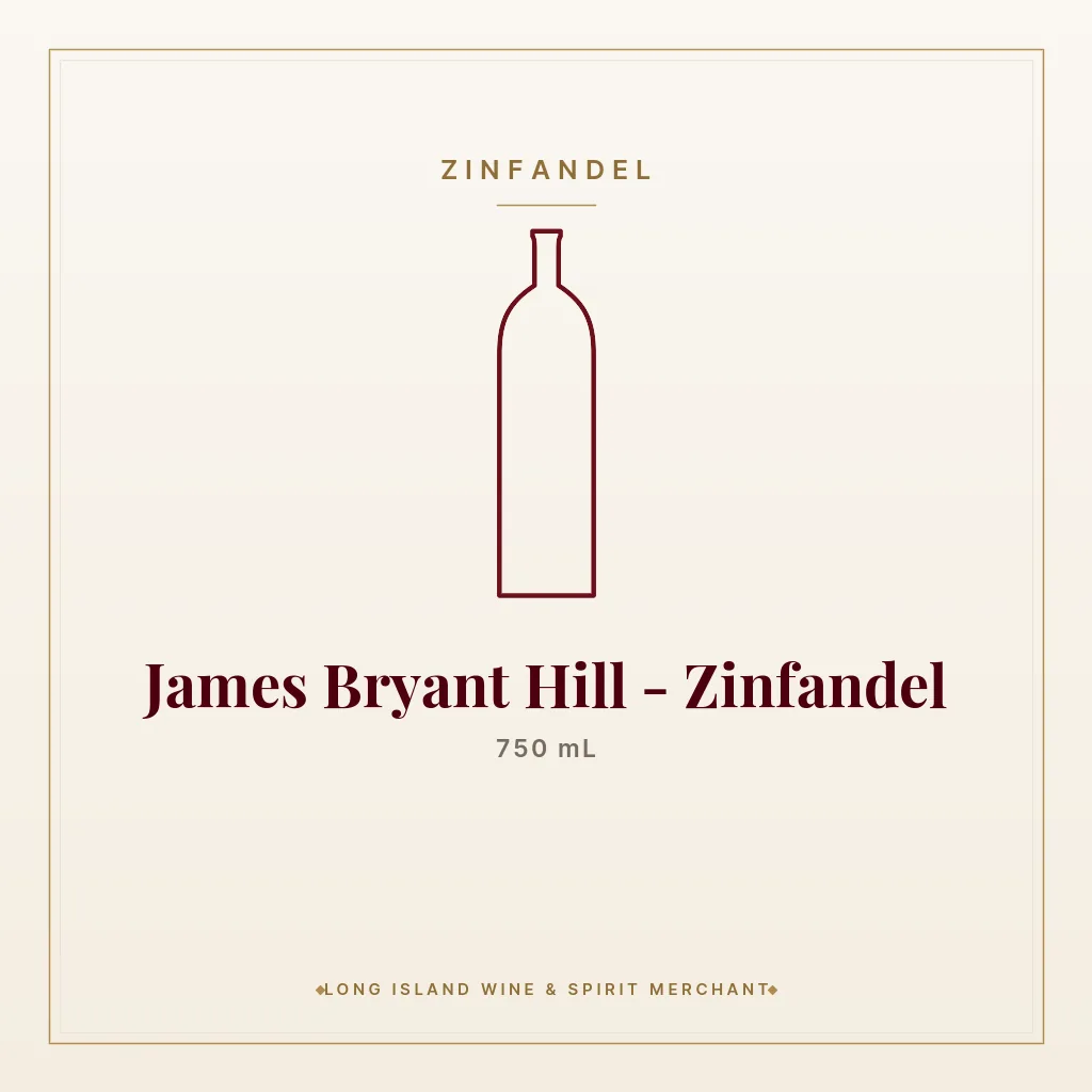 James Bryant Hill - Zinfandel 750 mL - Zinfandel