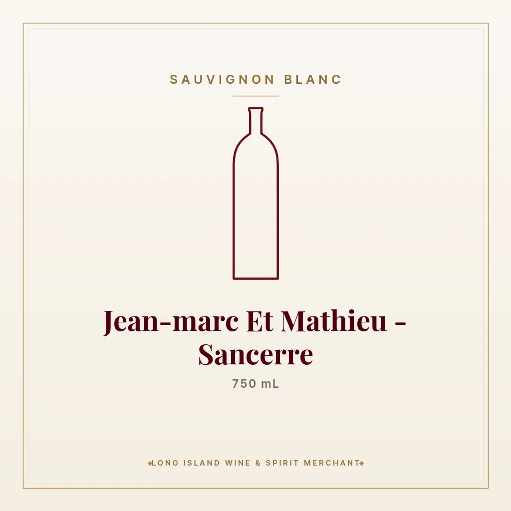 Jean-marc Et Mathieu - Sancerre 750 mL - Sauvignon Blanc