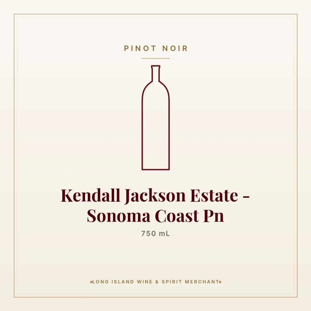 Kendall Jackson Estate - Sonoma Coast Pn 750 mL - Pinot Noir