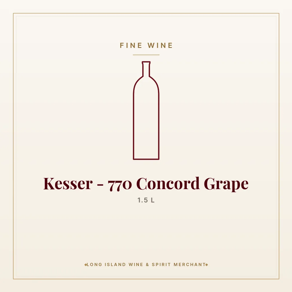 Kesser - 770 Concord Grape 1.5 L - Fine Wine