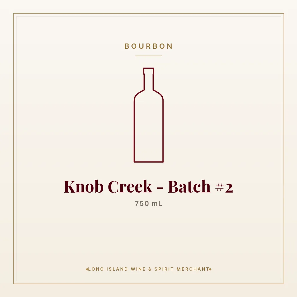 Knob Creek - Batch #2 750 mL - Bourbon