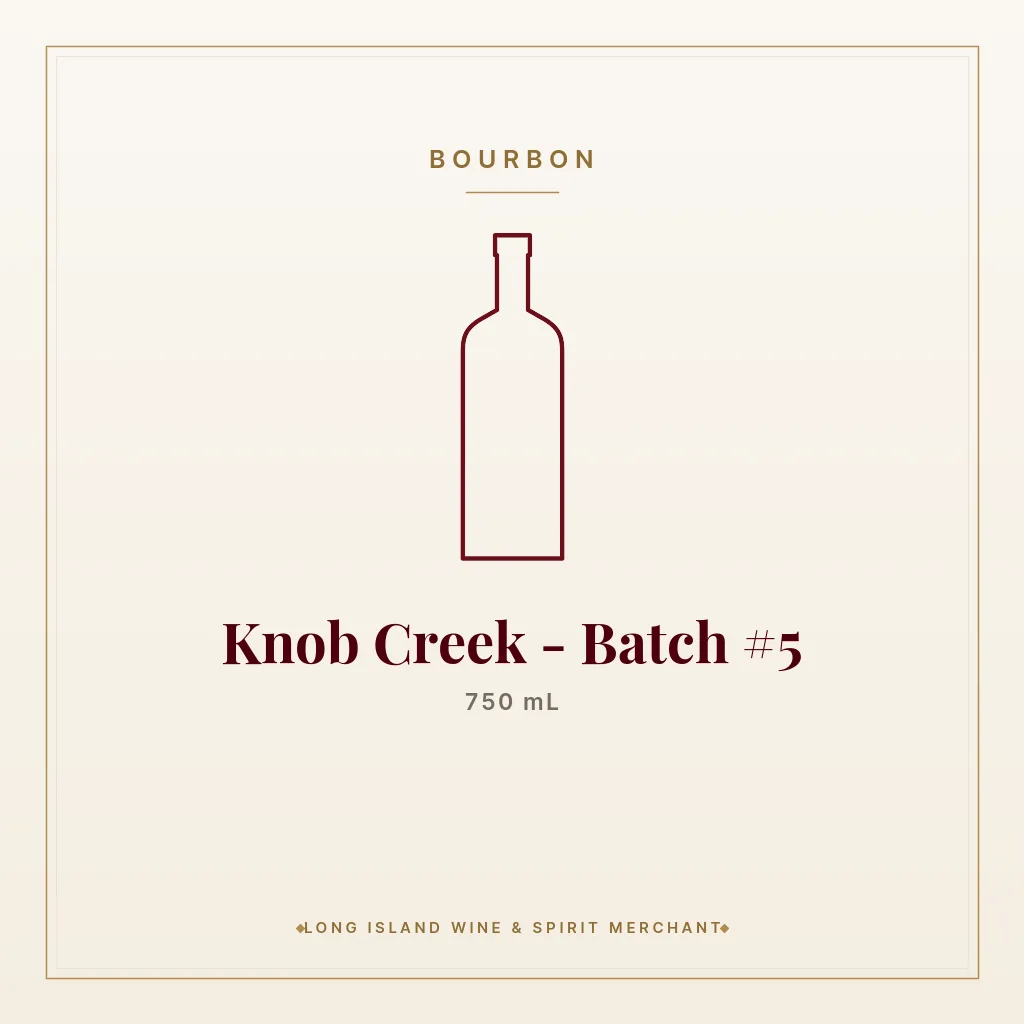Knob Creek - Batch #5 750 mL - Bourbon