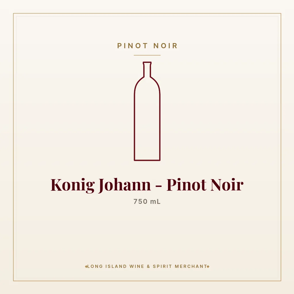Konig Johann - Pinot Noir 750 mL - Pinot Noir