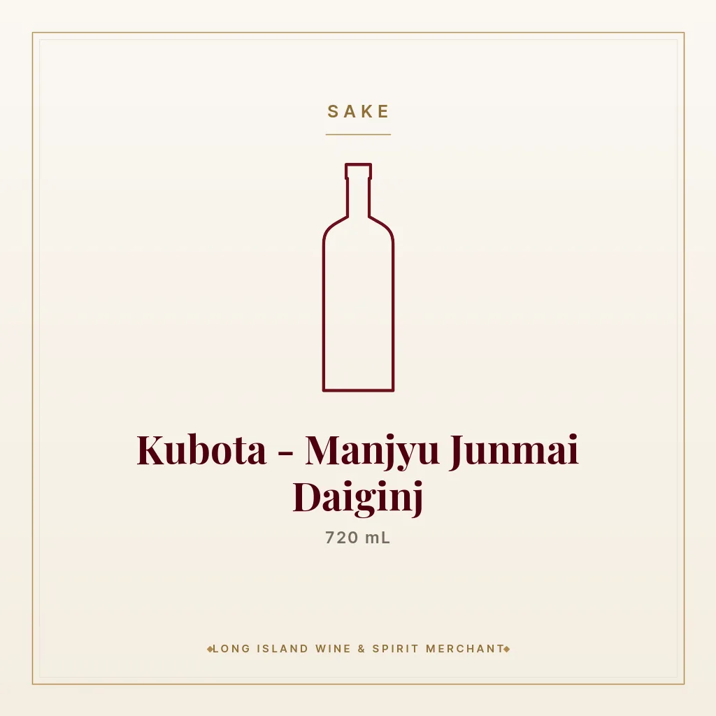 Kubota - Manjyu Junmai Daiginj 720 mL - Sake