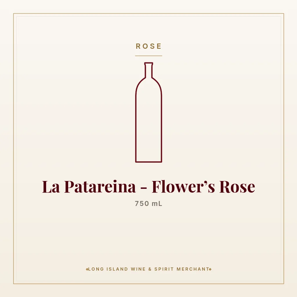 La Patareina - Flower’s Rose 750 mL - Rose