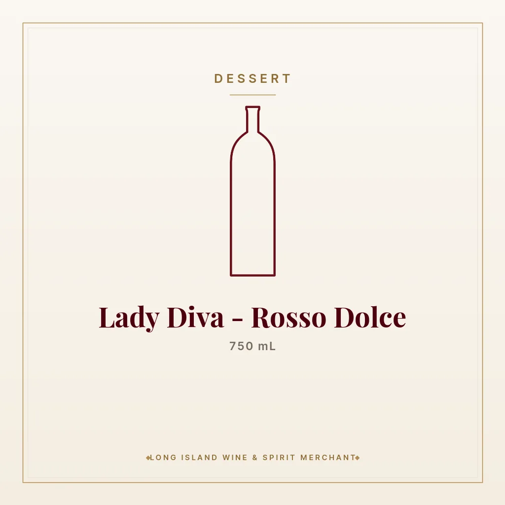 Lady Diva - Rosso Dolce 750 mL - Dessert