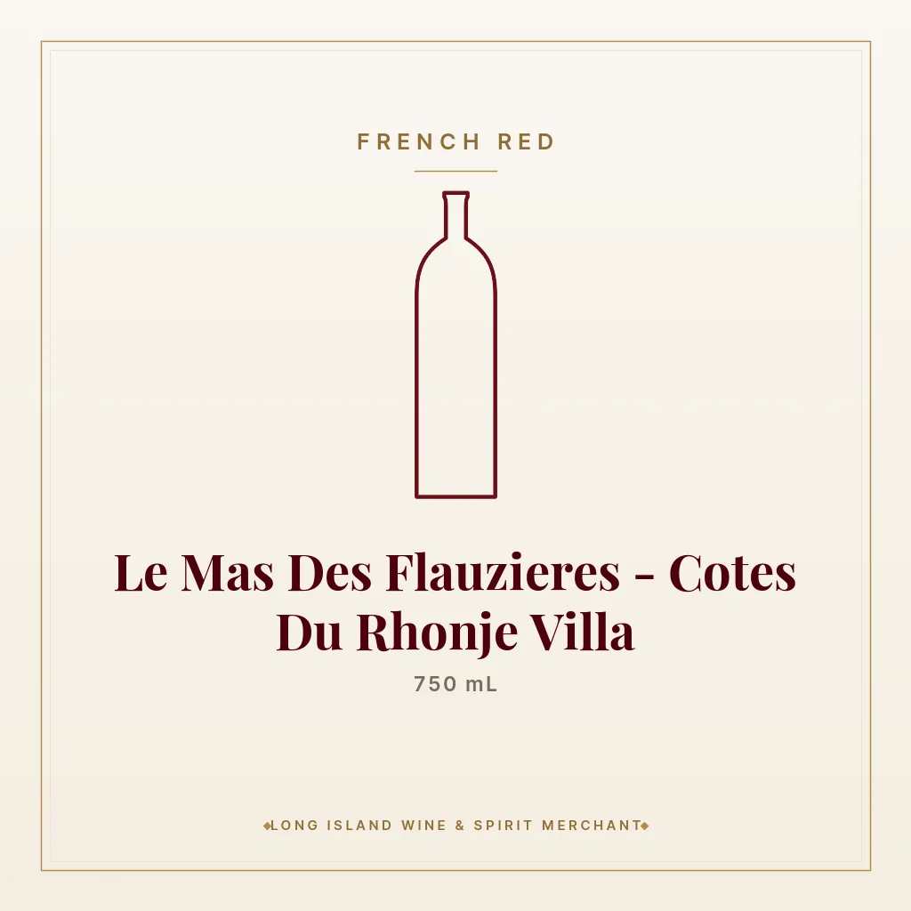 Le Mas Des Flauzieres - Cotes Du Rhonje Villa 750 mL - French Red