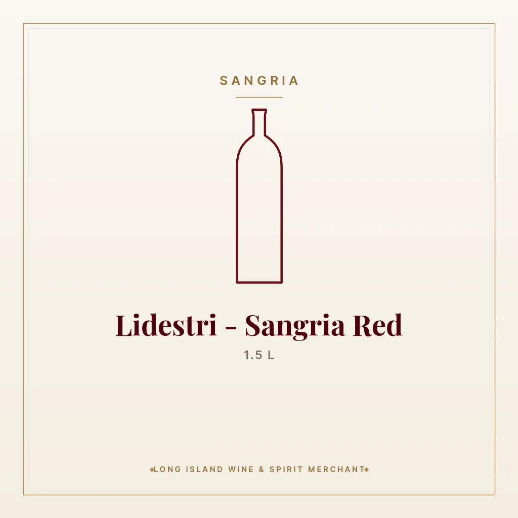 Lidestri - Sangria Red 1.5 L - Sangria