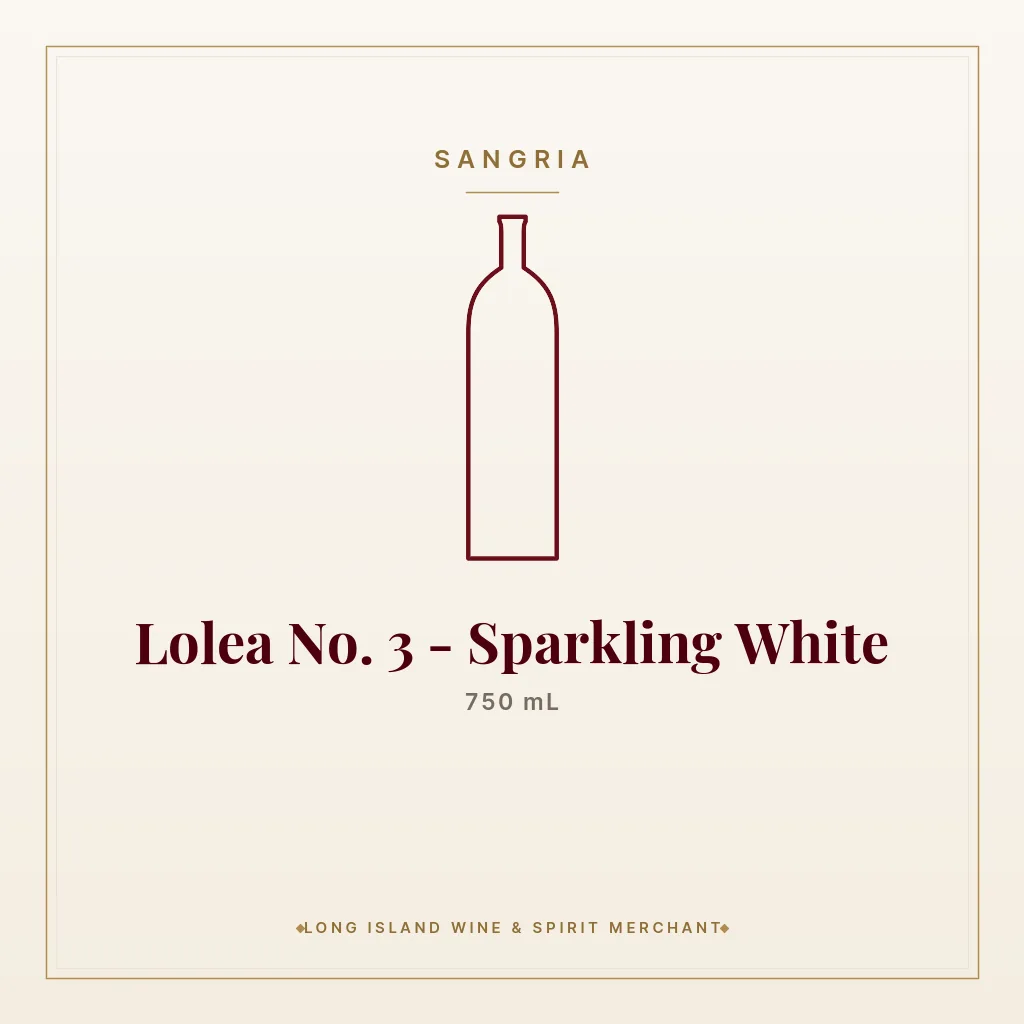 Lolea No. 3 - Sparkling White 750 mL - Sangria