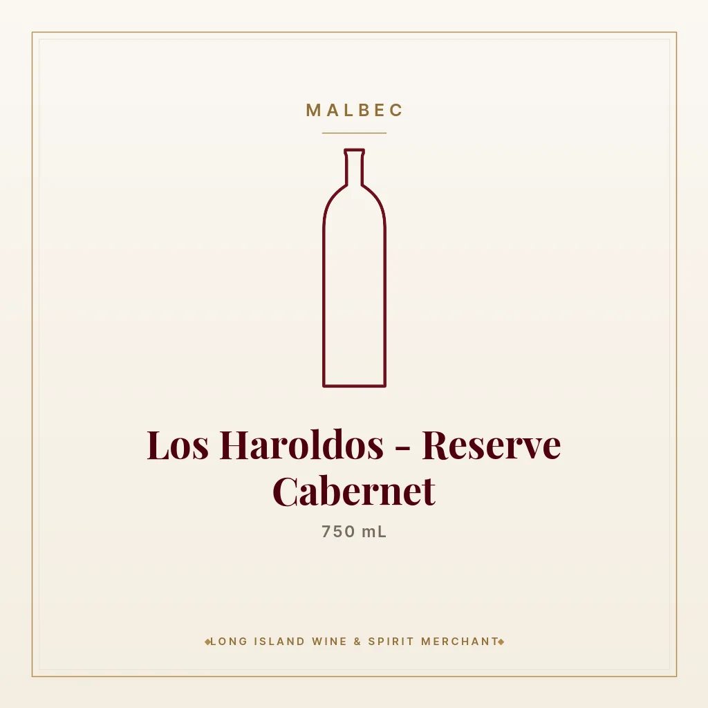 Los Haroldos - Reserve Cabernet 750 mL - Malbec