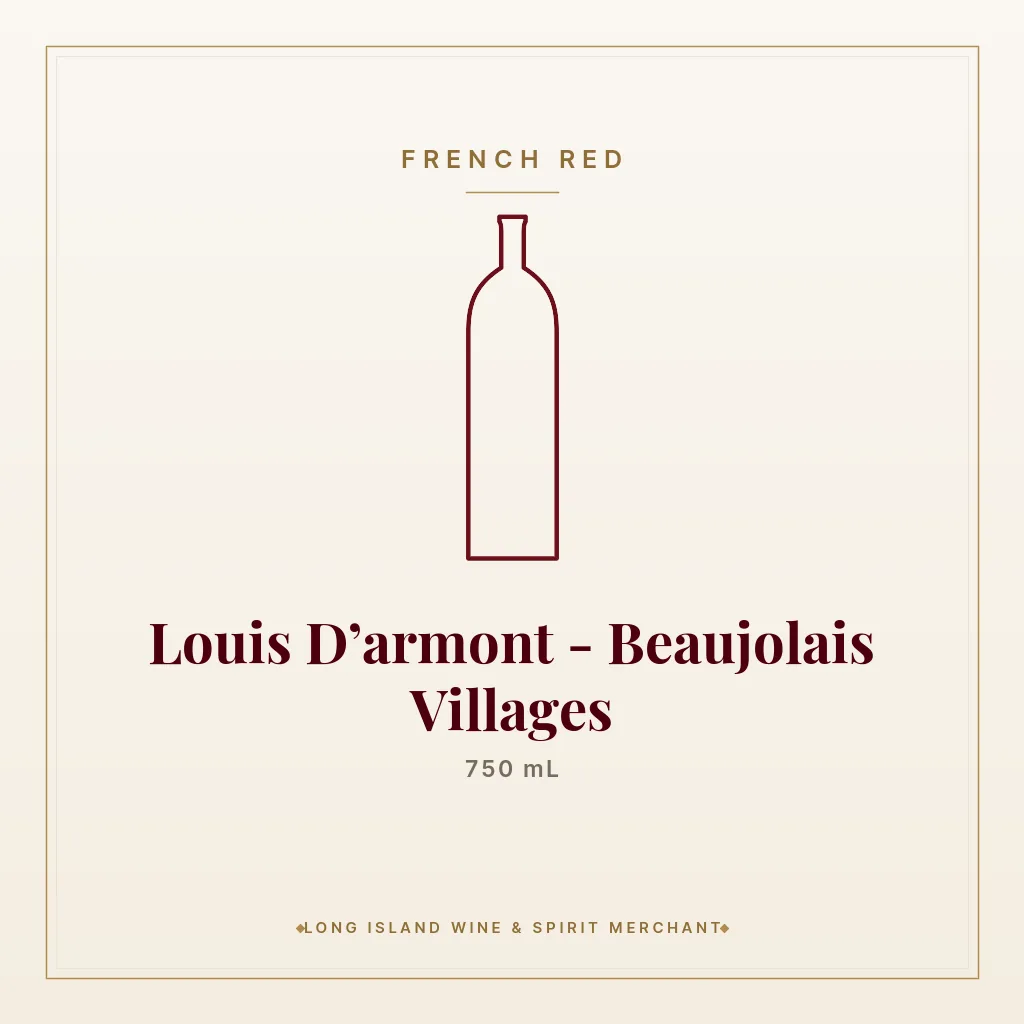 Louis D’armont - Beaujolais Villages 750 mL - French Red