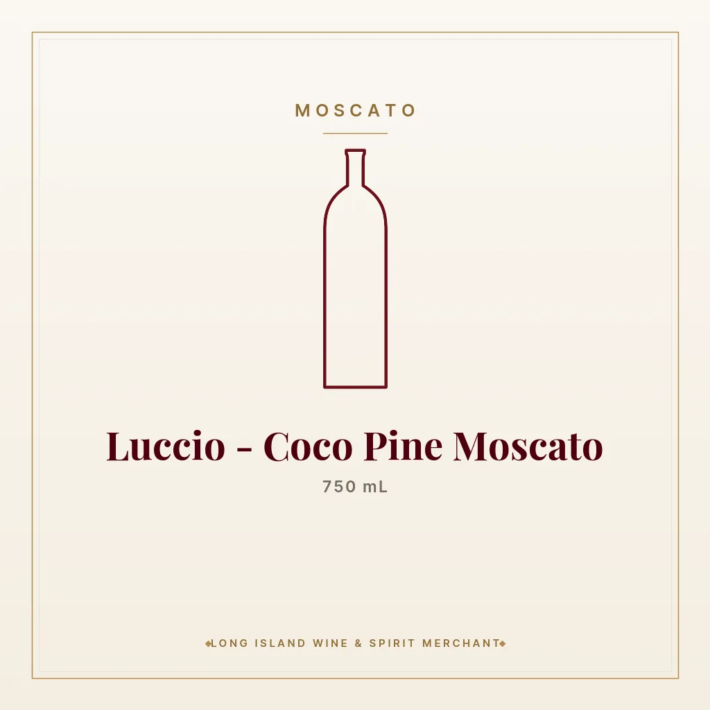 Luccio - Coco Pine Moscato 750 mL - Moscato