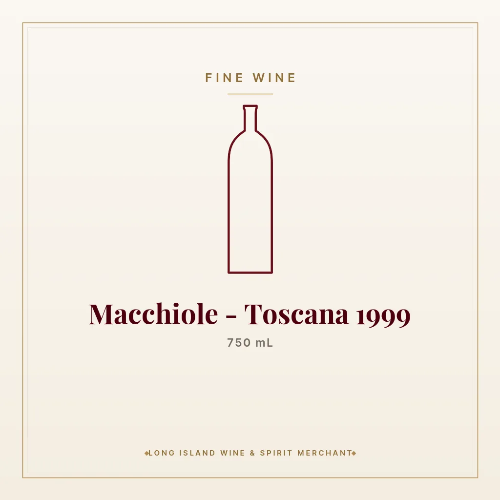 Macchiole - Toscana 1999 750 mL - Fine Wine