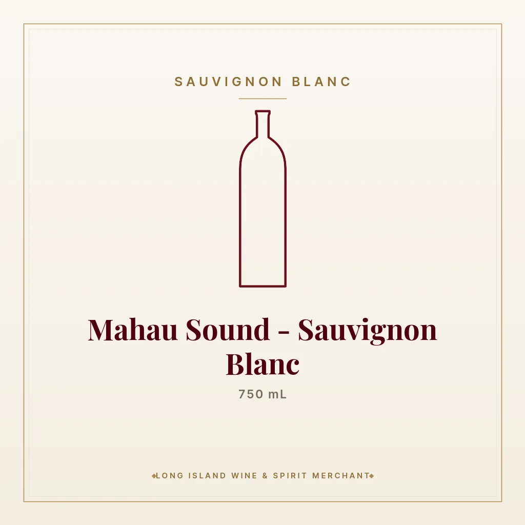 Mahau Sound - Sauvignon Blanc 750 mL - Sauvignon Blanc