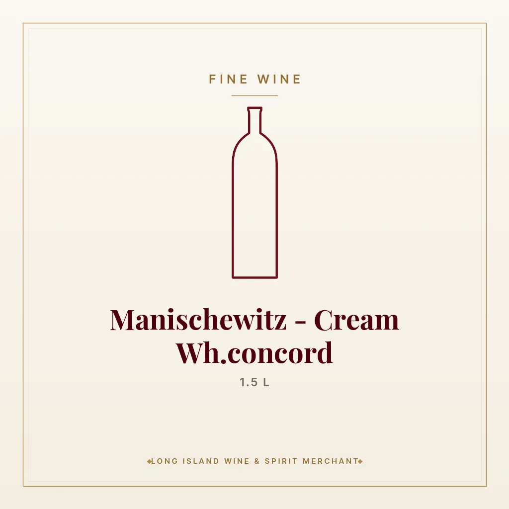 Manischewitz - Cream Wh.concord 1.5 L - Fine Wine