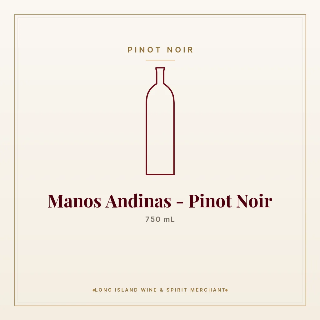 Manos Andinas - Pinot Noir 750 mL - Pinot Noir