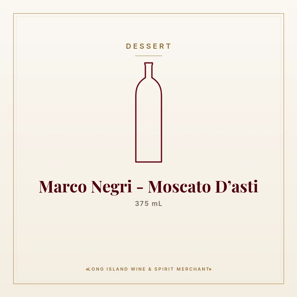 Marco Negri - Moscato D’asti 375 mL - Dessert