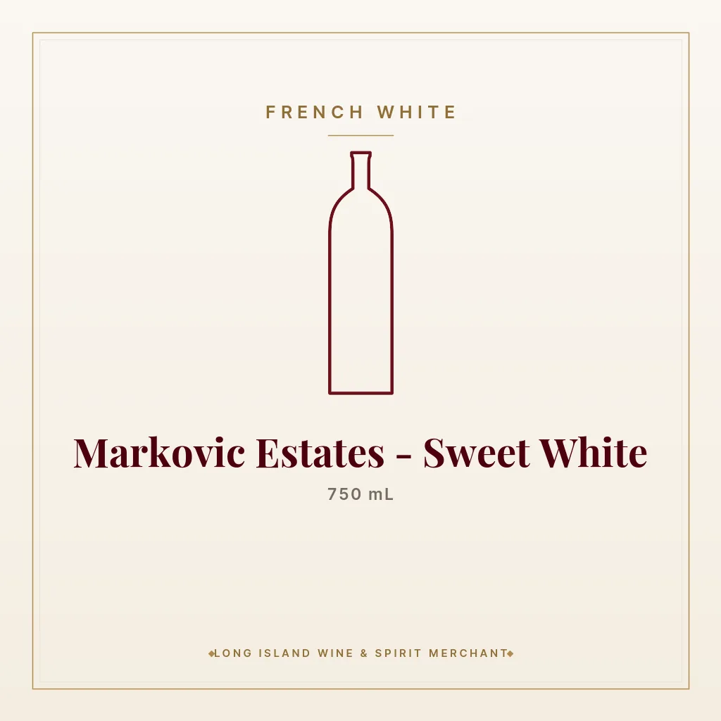 Markovic Estates - Sweet White 750 mL - French White