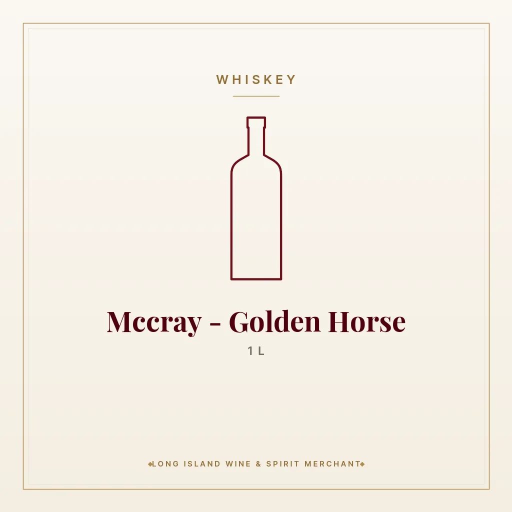 Mccray - Golden Horse 1 L - Whiskey