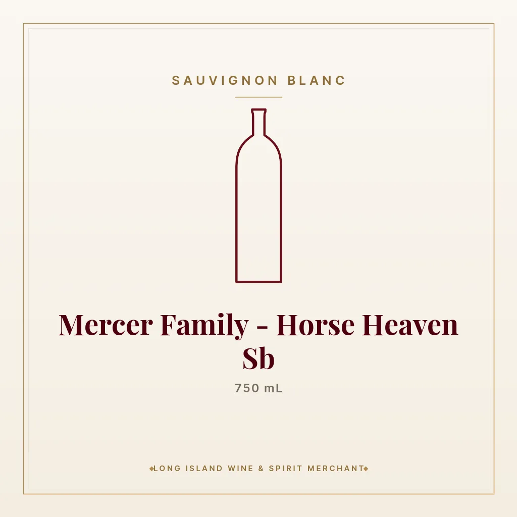 Mercer Family - Horse Heaven Sb 750 mL - Sauvignon Blanc