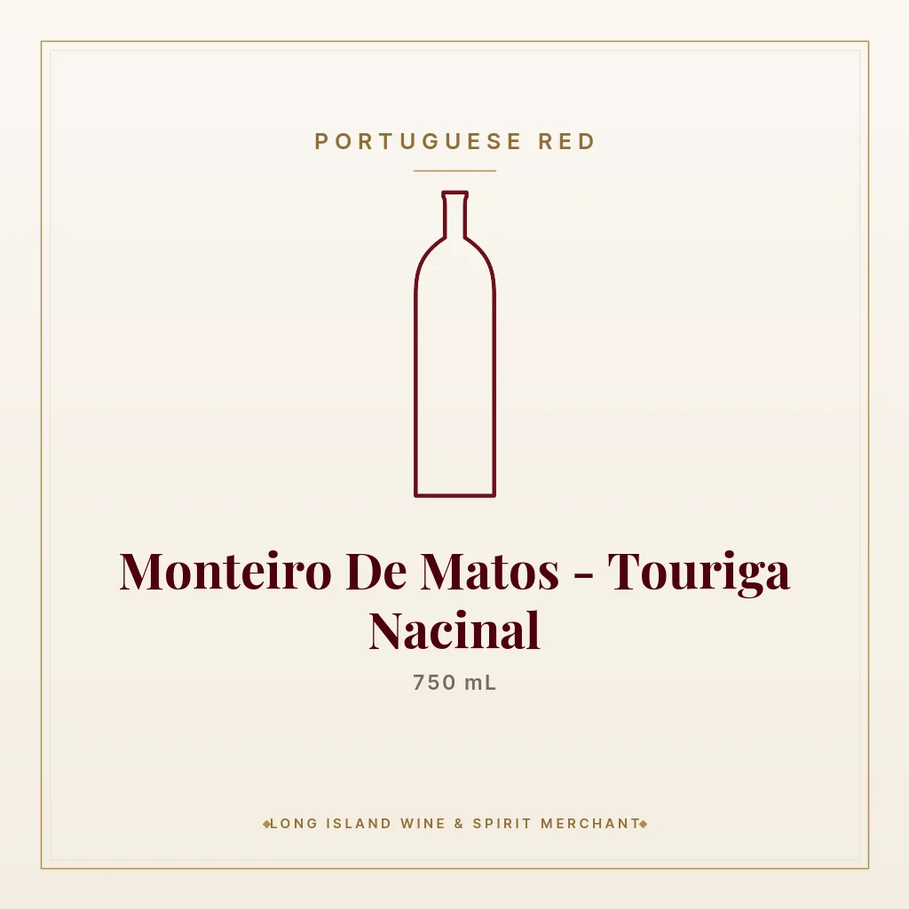 Monteiro De Matos - Touriga Nacinal 750 mL - Portuguese Red