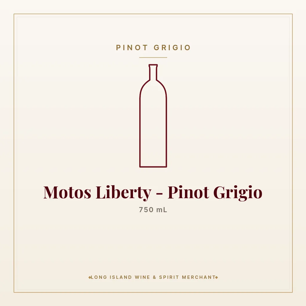 Motos Liberty - Pinot Grigio 750 mL - Pinot Grigio