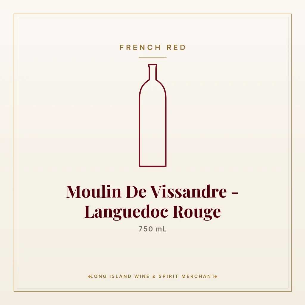 Moulin De Vissandre - Languedoc Rouge 750 mL - French Red