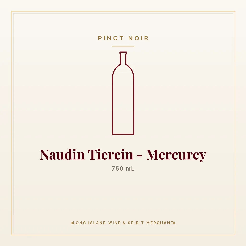 Naudin Tiercin - Mercurey 750 mL - Pinot Noir