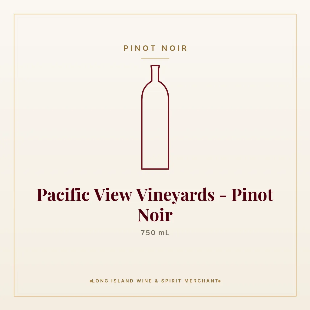 Pacific View Vineyards - Pinot Noir 750 mL - Pinot Noir