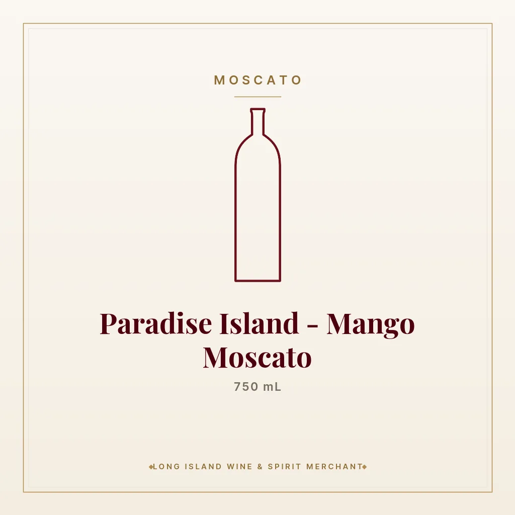 Paradise Island - Mango Moscato 750 mL - Moscato
