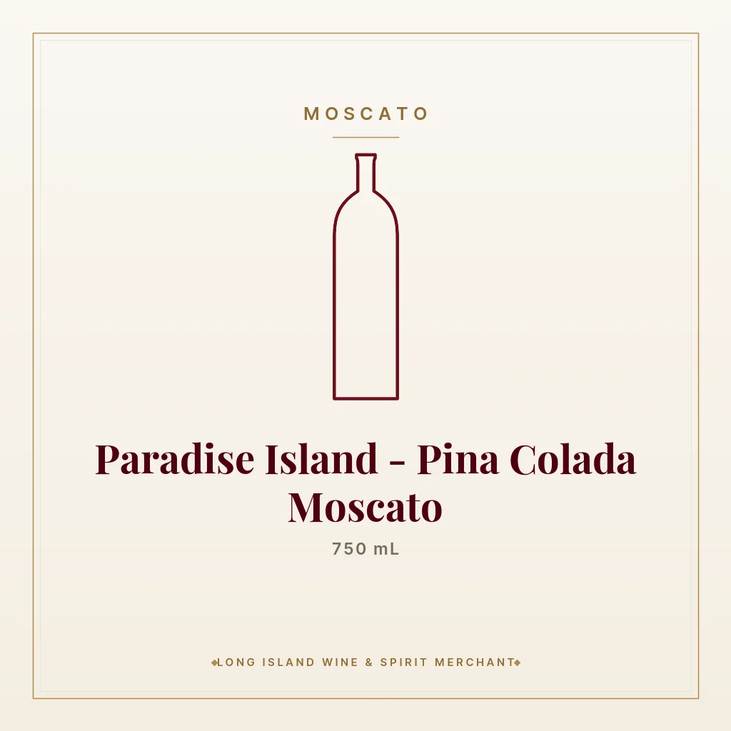 Paradise Island - Pina Colada Moscato 750 mL - Moscato