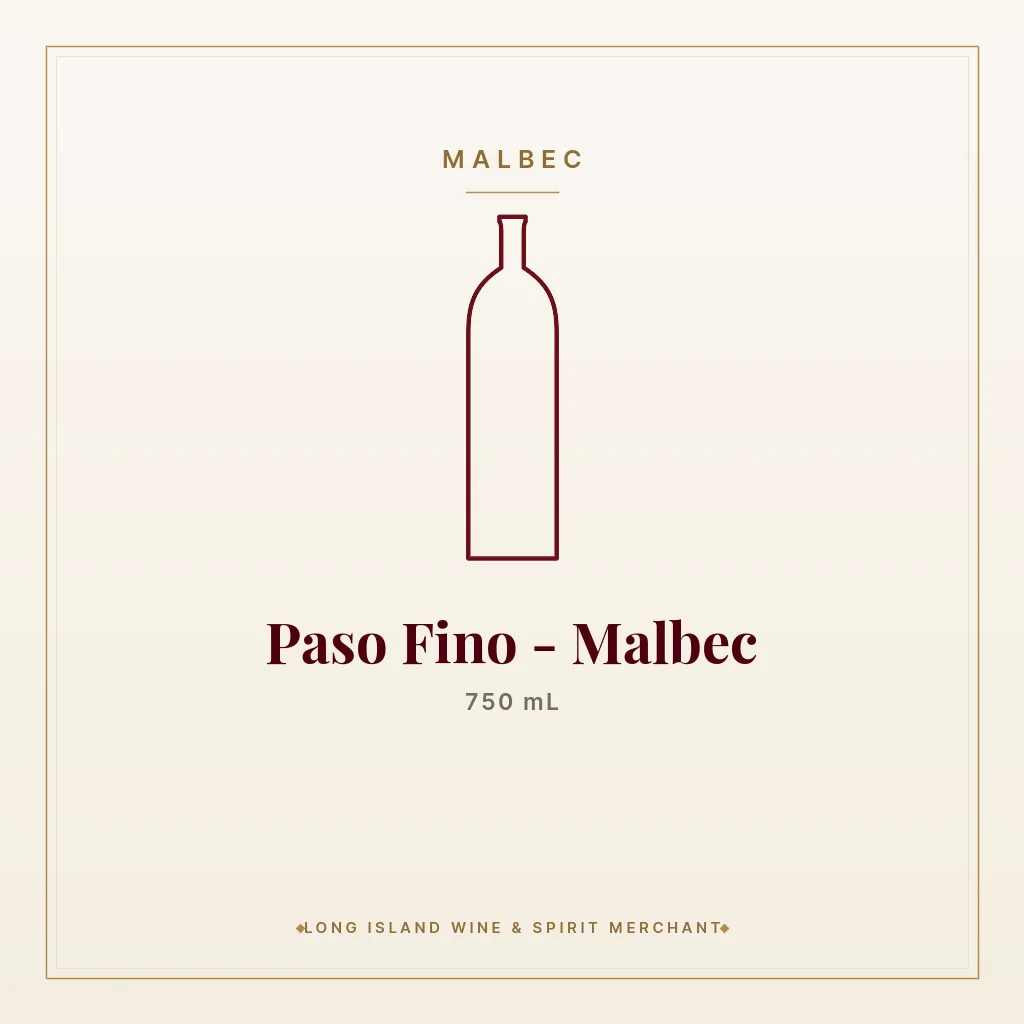 Paso Fino - Malbec 750 mL - Malbec