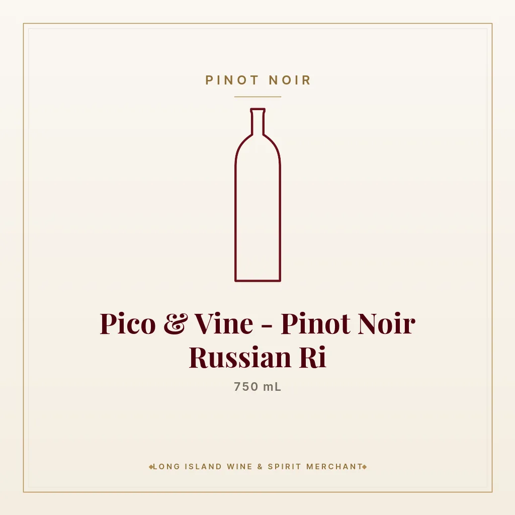 Pico & Vine - Pinot Noir Russian Ri 750 mL - Pinot Noir