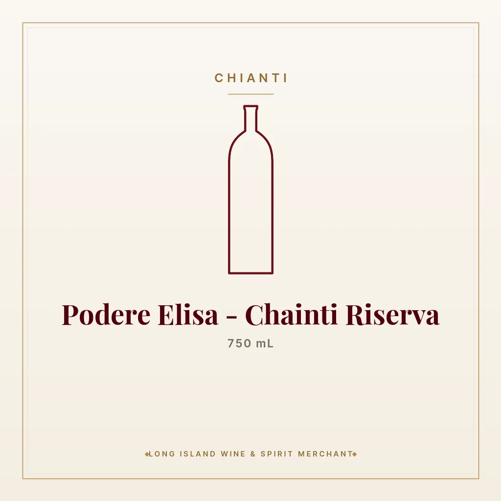 Podere Elisa - Chainti Riserva 750 mL - Chianti