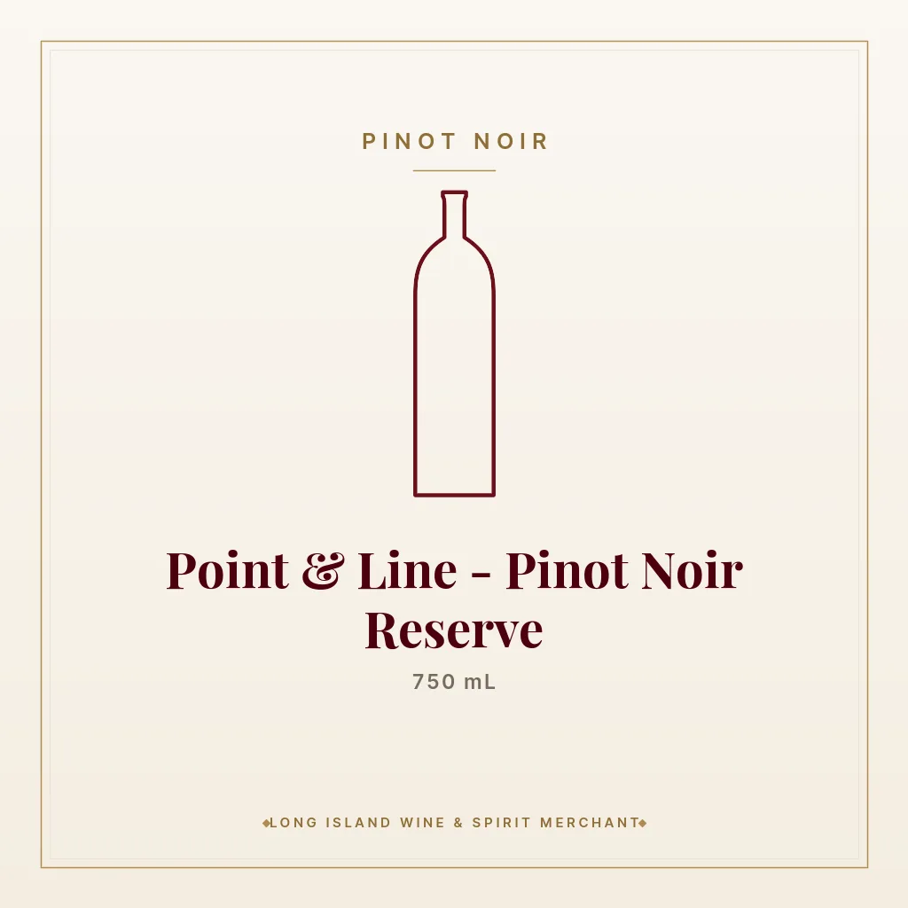 Point & Line - Pinot Noir Reserve 750 mL - Pinot Noir