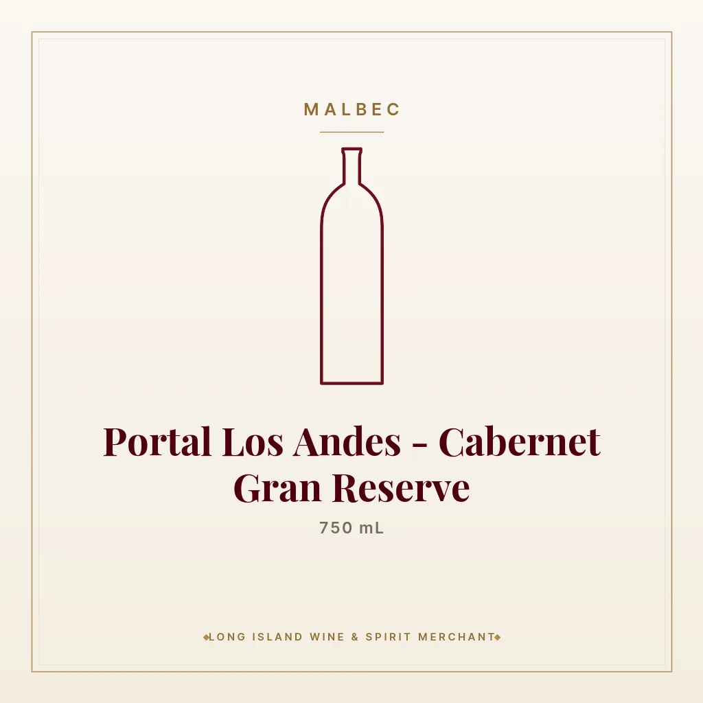 Portal Los Andes - Cabernet Gran Reserve 750 mL - Malbec