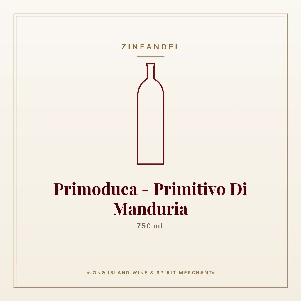 Primoduca - Primitivo Di Manduria 750 mL - Zinfandel