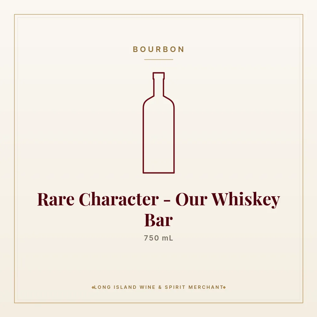 Rare Character - Our Whiskey Bar 750 mL - Bourbon