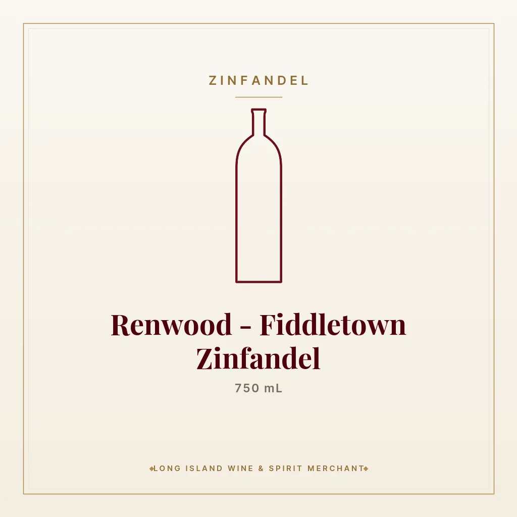Renwood - Fiddletown Zinfandel 750 mL - Zinfandel