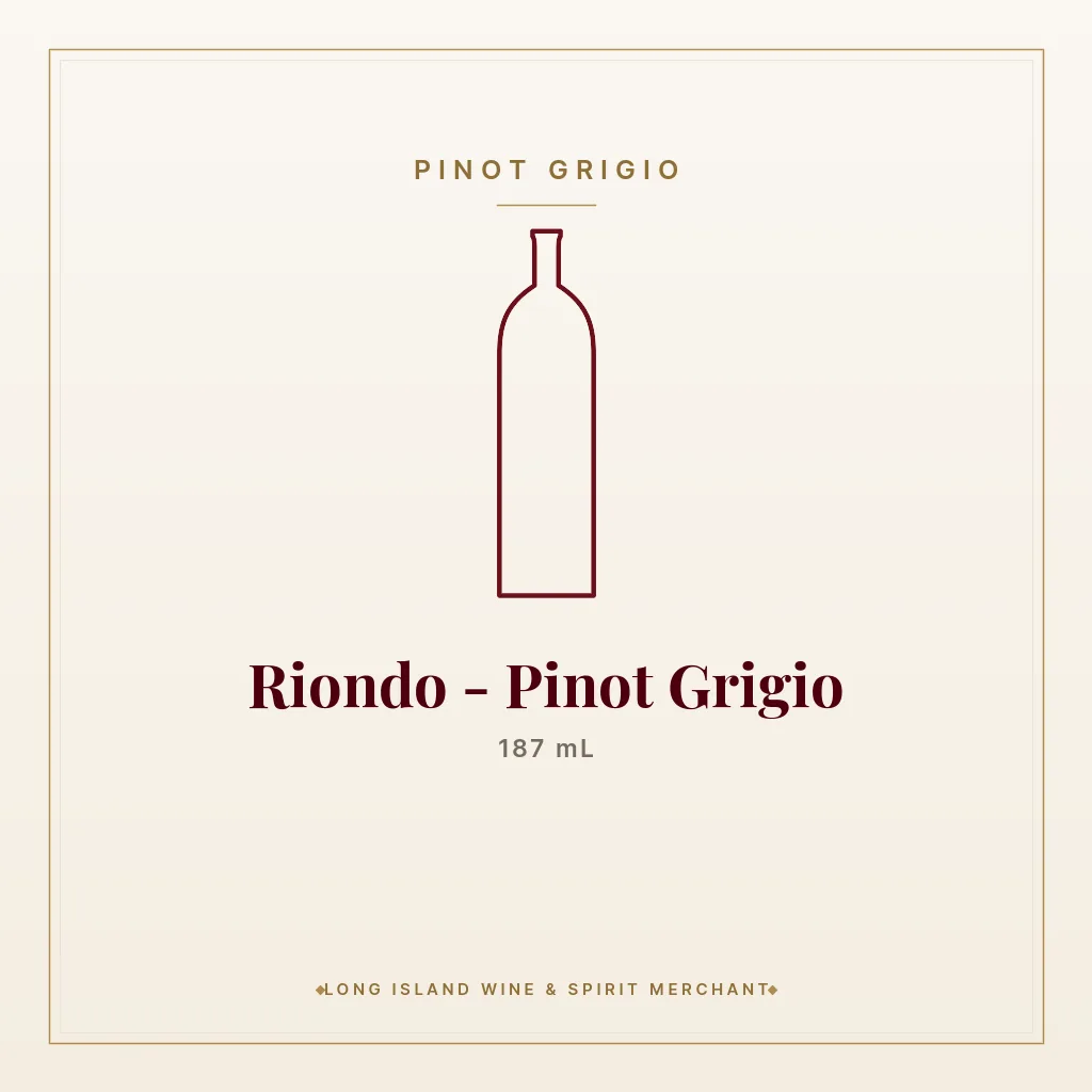 Riondo - Pinot Grigio 187 mL - Pinot Grigio
