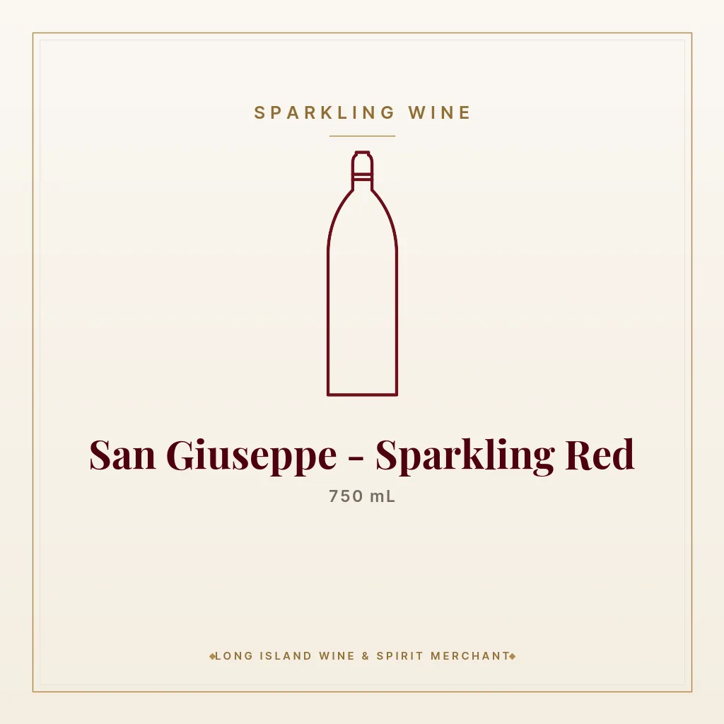 San Giuseppe - Sparkling Red 750 mL - Sparkling Wine