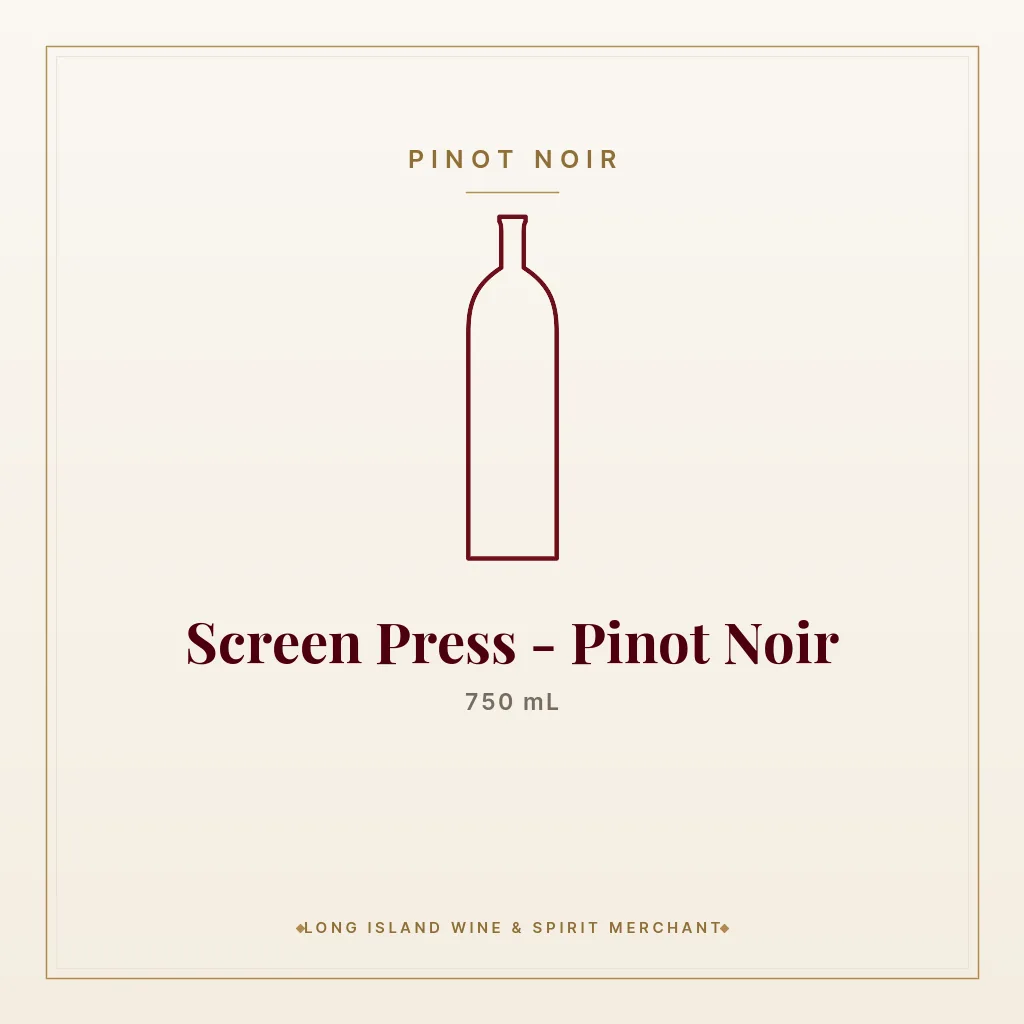 Screen Press - Pinot Noir 750 mL - Pinot Noir